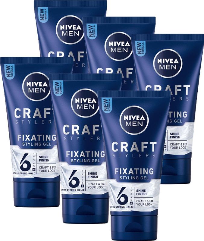 NIVEA MEN - Craft Stylers - Fixating Gel - 200ml - Natuurlijk Glans