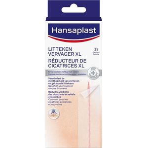 Hansaplast - Littekenvervager XL - Vermindert Zichtbaarheid van Littekens - Geschikt voor oude- en nieuwe littekens