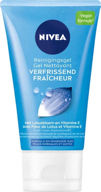 NIVEA Essentials Verfrissende Reinigingsgel - Gezichtsreiniger - 150 ml