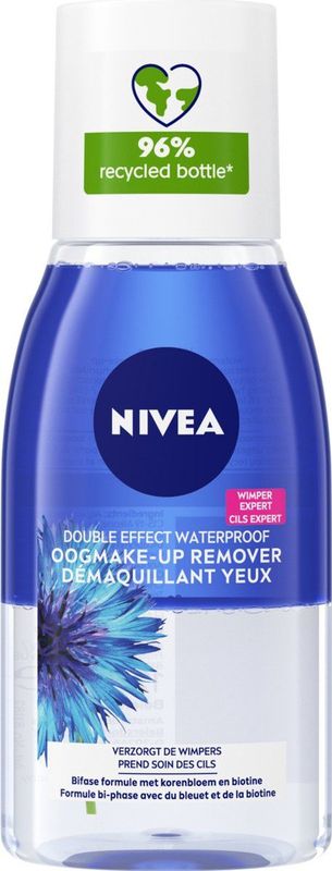 Nivea Oogmake-Up Remover Double Effect 125 ml