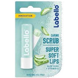 Labello verzorgende Lipscrub Aloe Vera - verzorgende carin scrub balsem