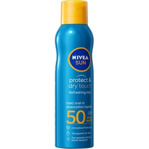 NIVEA SUN Protect & Dry Touch UV-Zonnebrand Spray - SPF50+ - maat 200ml