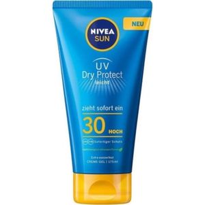 NIVEA ZON Zonnemelk- UV Dry Protect Sport- SPF 30- 175 ml