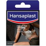Hansaplast Kinesiologie Sporttape - Zwart - 1 Rol, 50mm x 5m