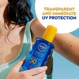 NIVEA - Sun Protect en Dry Touch - Transparante Zonnespray - SPF 50 - 200 ml