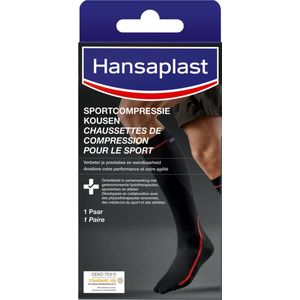 Hansaplast Sport - Compressie Kousen - One Size - Unisex - 1 paar