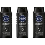 NIVEA Men - Deep Shampoo - 250 ml - Met Actieve Kool