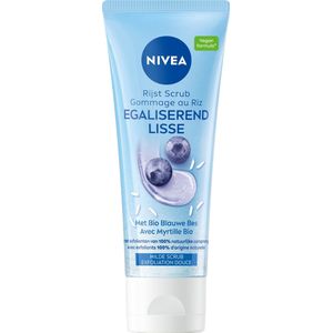NIVEA Egaliserend Bio Rijst Scrub - Bio Blauwe Bes Normale huid - 75ml