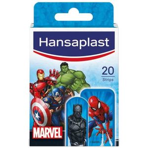 Hansaplast Kids Marvel Pleisters - Wondpleisters - Wondverzorging Kinderen - Kinderpleisters - 20 Stuks