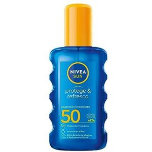 Zon Protector Spray Protege & Refresca Nivea Spf 50 (200 ml)