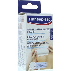Hansaplast Fixatie grote oppervlakte 10cmx1m 1 stuks