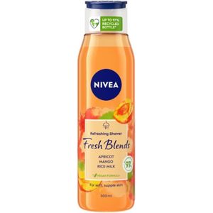 1+1 gratis: Nivea Fresh Blends Douchegel Apricot 300 ml