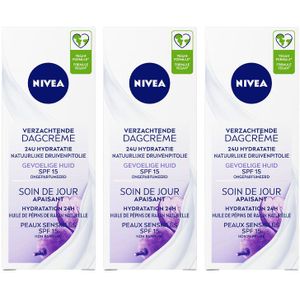 Nivea - Essentials Sensitive - Dagcrème - SPF 15 - Parfumvrij - 50ml