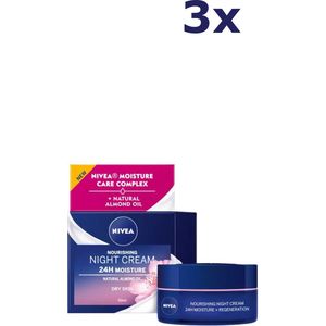 Nivea - Essentials - Nachtcrème - 50 ml - Amandelolie