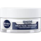 NIVEA MEN Sensitive Dagcrème - Gezichtscrème voor Gevoelige huid - Met kamille en vitamine E - Alcoholvrij - 50 ml