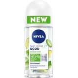 Nivea Deodorant Roller Naturally Good Aloe Vera - 50 ml