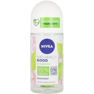 Nivea Naturally Roll Te Ver 50