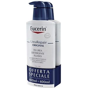 Eucerin Urea Repair Vloeibare reiniger 5% ureum, 2 x 400 ml