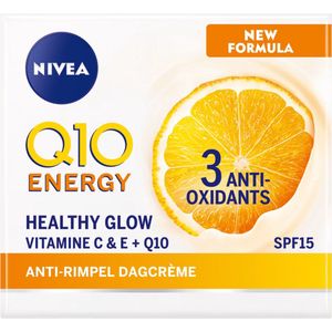 Nivea - Q10 Plus C - Anti-Rimpel Dagcrème - SPF15 - 3 x 50 ml