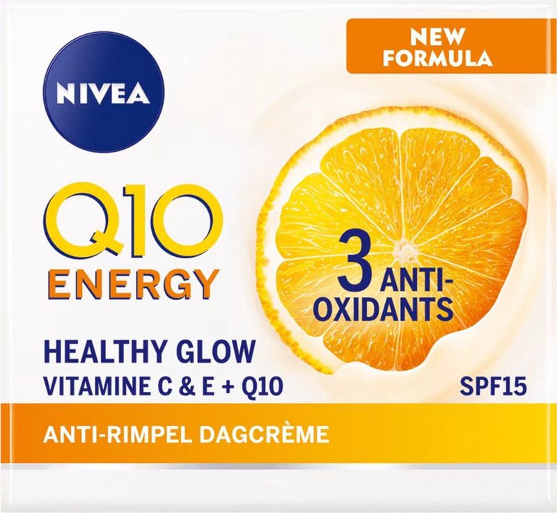 Nivea - Q10 Plus C - Anti-Rimpel Dagcrème - SPF15 - 3 x 50 ml