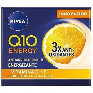 NIVEA Q10 Energy anti-rimpel nachtcrème met vitamine C, 50 ml