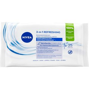NIVEA Reinigingsdoekjes Verfrissend - 25 stuks
