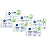 NIVEA - 3-in-1 Skin Breathe - Reinigingsdoekjes - Waterproof - 100% Plantaardig