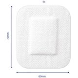 Hansaplast Sensitive XL Pleisters - Wondpleisters - Wondverzorging - Grote Pleisters - Eilandpleister 6x7 cm - 5 Stuks