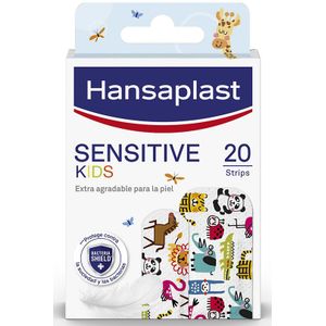 Hansaplast Sensitive - Cerotto Bambini Animals, 20 cerotti assortiti