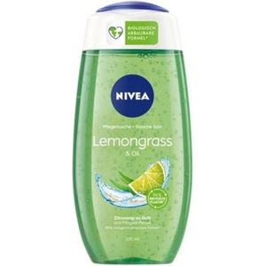 Nivea - Lemongrass & Oil - Douchegel - 98% Biologisch Afbreekbaar - Verzorgende Olie Parels