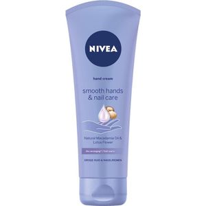 Nivea - Smooth Hands - Handcrème - 100ml - Macadamia-Olie - Lotusbloem