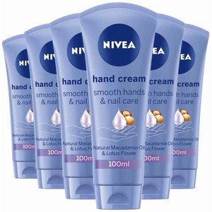 NIVEA Zijdezachte Handen & Nagelriemen Crème 6x 100 ml