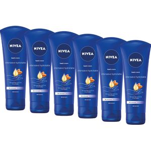 6x Nivea Handcrème Intensieve Hydratatie 100 ml