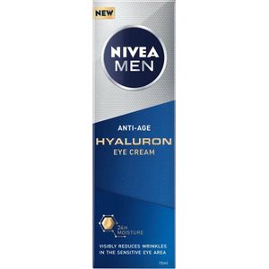 Mannen Hyaluron anti-rimpel oogcrème 15ml