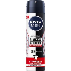 Nivea Men - Max Protection - Anti-transpirant - Black & White - Spray