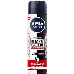 Nivea Men deodorant spray black & white max protection 150ml