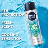 Nivea Men - Deodorant Spray - Fresh Kick - 150 ml - Menthol