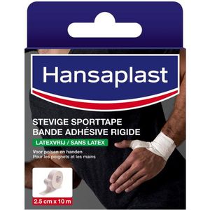 Hansaplast Stevige Sporttape Smal - Tape Voor Polsen En Handen - Blessure Tape - 2.5cm x 10m
