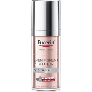 Eucerin Anti-Pigment Cleansing Gel 200ml & Dual Face Serum 30ml for Pigmentation and Dark Spots Bundle
