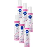 NIVEA Care & Hold Soft Touch Haarmousse - Caring Mousse Volume - Haarstyling - Haarschuim Krullen - 150ml