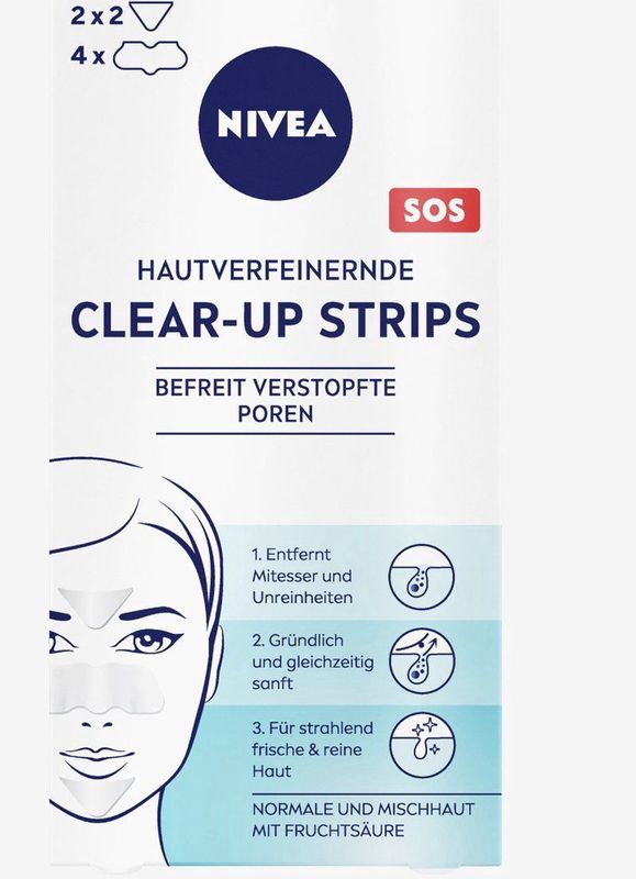 Nivea - Zuiverende Clear-Up Strips - 6 Stuks