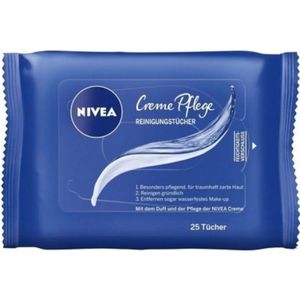 Nivea Gezicht - Reinigingsdoekjes Creme Care 25 doekjes