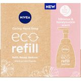 Nivea Caring Hand Soap Eco Refill 3 x 14 g - Hibiscus & Honeysuckle Scent