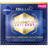 NIVEA Cellular LUMINOUS630 ANTI-SPOT Teint Egaliserende Nachtcrème - 50 ml