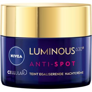 NIVEA Cellular LUMINOUS630 ANTI-SPOT Teint Egaliserende Nachtcrème - 50 ml