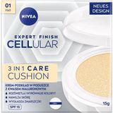 NIVEA - Expert Finish CELLular 3in1 Care Cushion - Light - SPF15