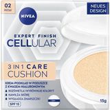Nivea Cellular Expert Finish 3in1 Pflege Cushion Cushion foundation, Mittel, 15 ml