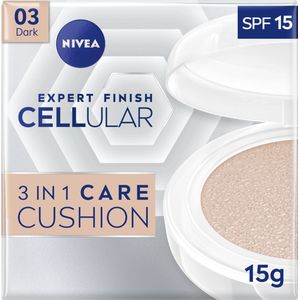 Nivea Cellular Filler 03 Medium Dark 3-In-1 Care Cushion - Gratis Neutrogena dagcrème