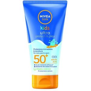 NIVEA SUN Kids Protect & Hydrate Zonnebrand - SPF 50+ - Zonnecéme - Hydrateert - Waterbestendig - 150 ml - Zonnebrandcréme
