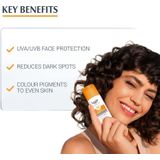 Pigment Control Tinted Sun Gel cream Spf +